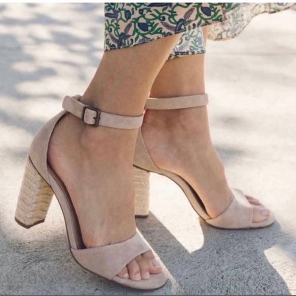 ✨ SOLUDOS BLUSH TALL CAPRI ESPADRILLE HEEL